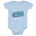 As Seen on Ultrasound Baby Bodysuit, a Light Blue Infant Onesie