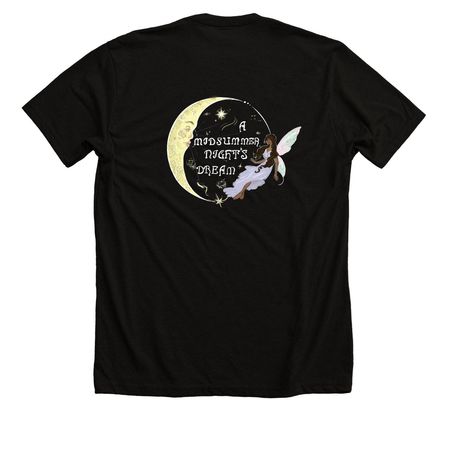 A Midsummer Night's Dream Collection, a Solid Black Blend Premium Unisex Tee