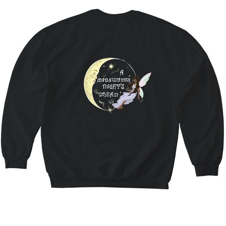 A Midsummer Night's Dream Collection, a Black Softstyle Crewneck Sweatshirt