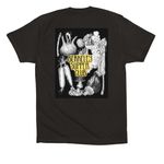March Supper Club Shirt&nbsp;, a Black Premium Cotton Tee (back-view)