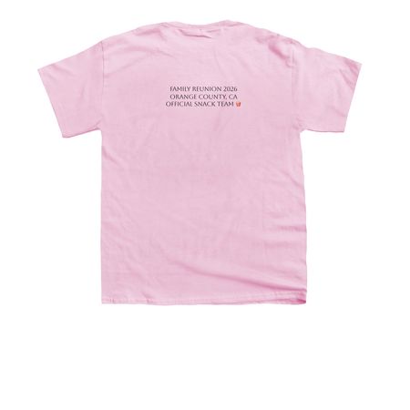Youth&nbsp;?Hidalgo' Flashy Tees & Sweaters, a Light Pink Youth Unisex Tee (back-view)