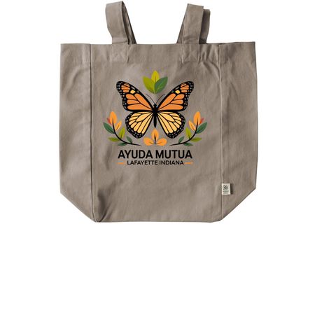 Help Carry The Weight, a Pumice Recycled Cotton Tote Bag