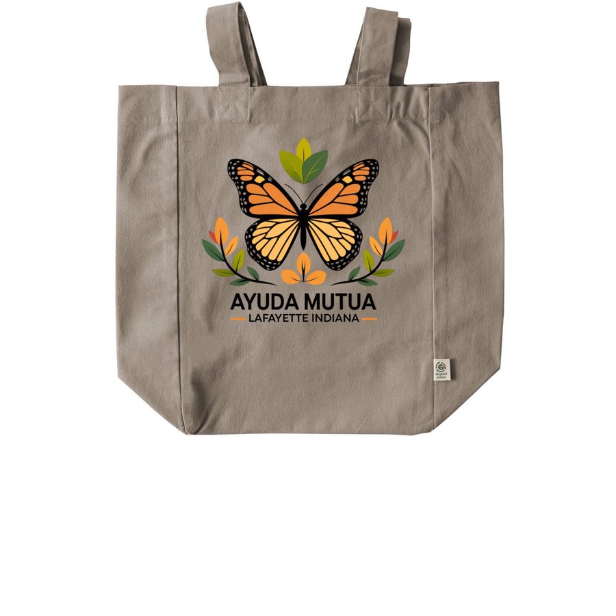 Help Carry The Weight, a Pumice Recycled Cotton Tote Bag