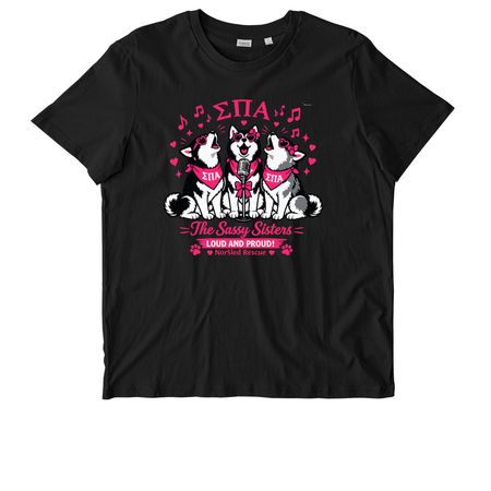 Loud & Proud, a Black Stanley/Stella Unisex Crafter Tee