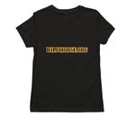 Wildhorse Flag Horse, a Deep Black Allmade Eco Triblend Women?s Tee (back-view)