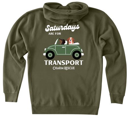 Freedom ride Saturdays&nbsp;, a Army Heavyweight Zip Up Hoodie
