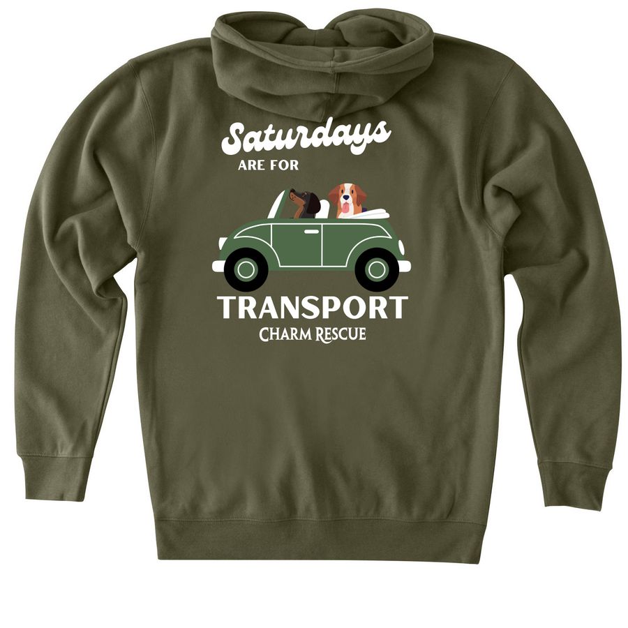 Freedom ride Saturdays&nbsp;, a Army Heavyweight Zip Up Hoodie
