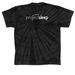 World Narcolepsy Day 2024, a Black Classic Tie Dye Tee (back-view)