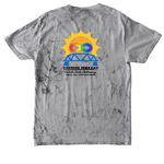 Worst-Case, a Smoke Comfort Colors Colorblast Tee (back-view)