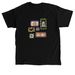 Spooky Postage, a Black Classic Unisex Tee