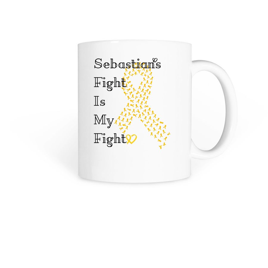 My Fight Mug, a White Coffee Mug