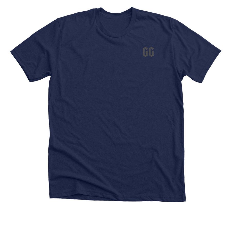 GAT Group OG Tee ? Patrol Blues (Night Shift), a Solid Navy Blend Premium Unisex Tee