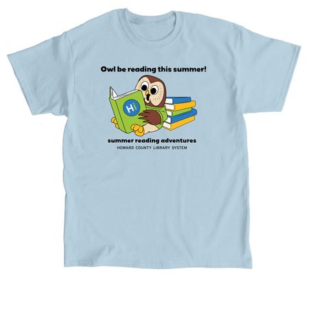 Summer Reading Collection, a Light Blue Classic Unisex Tee
