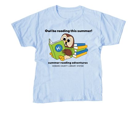 Summer Reading Collection, a Light Blue Youth Unisex Tee