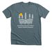 Saxonburg Memorial Nature-Based Preschool, a Heather Slate Premium Unisex Tee