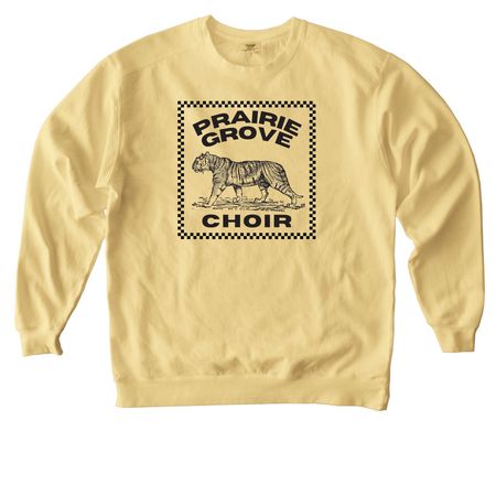 PG Choirs 26-27, a Butter Comfort Colors Crewneck Sweatshirt