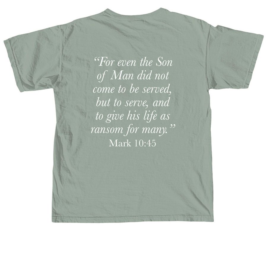 Called to Serve - Tees & Hoodies&nbsp;, a Bay Comfort Colors Unisex Tee (back-view)