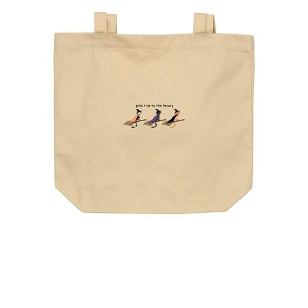 Girls Trip Bag, a Oyster Organic Cotton Tote Bag