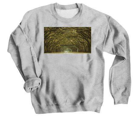 Beauty, a Sport Grey Crewneck Sweatshirt