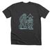 Best Friends Bigfoot & Pubby, a Dark Grey Heather Premium Unisex Tee
