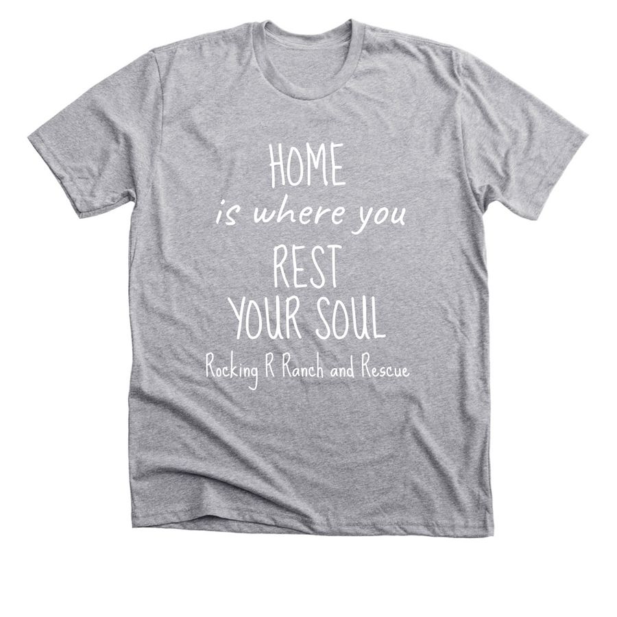 Home&nbsp;, a Athletic Heather Premium Unisex Tee