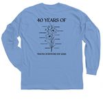 Trauma Survivor's Day 2026, a Carolina Blue Classic Long Sleeve Tee (back-view)