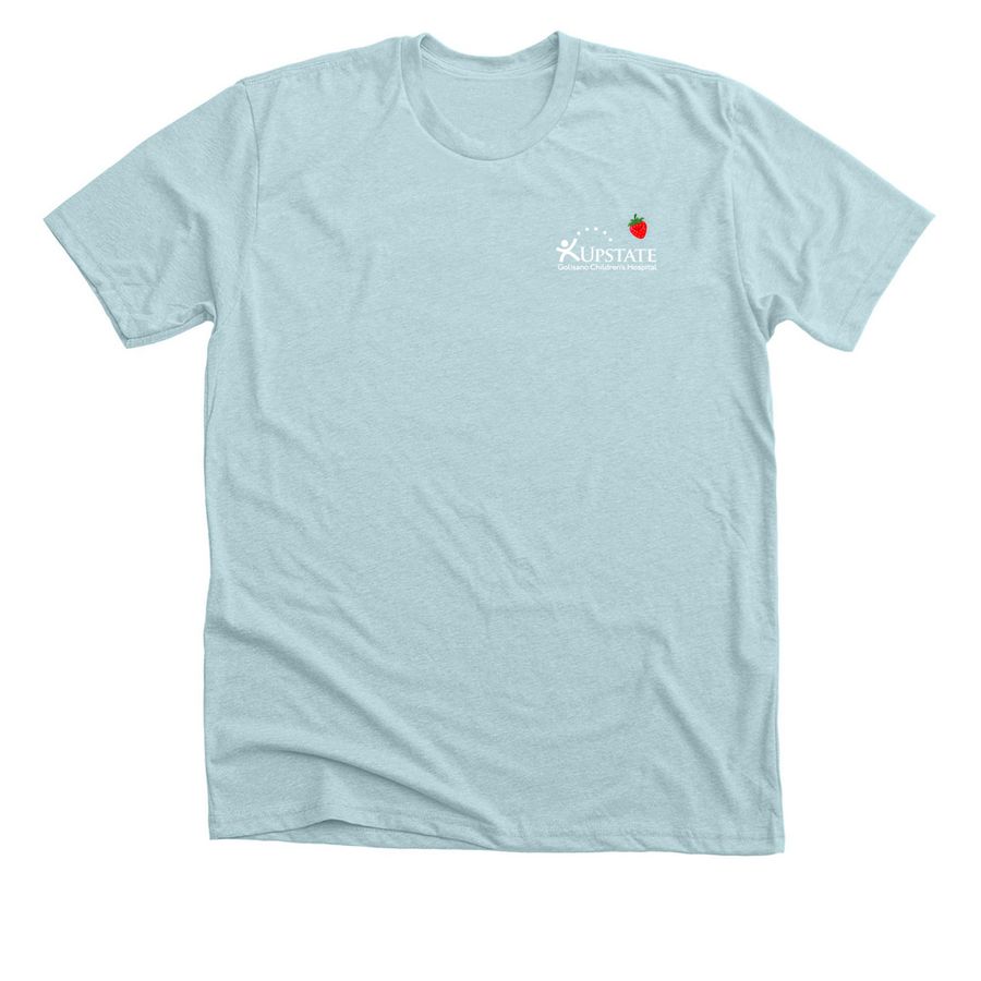 Peds Hem/Onc is my JAM, a Heather Ice Blue Premium Unisex Tee