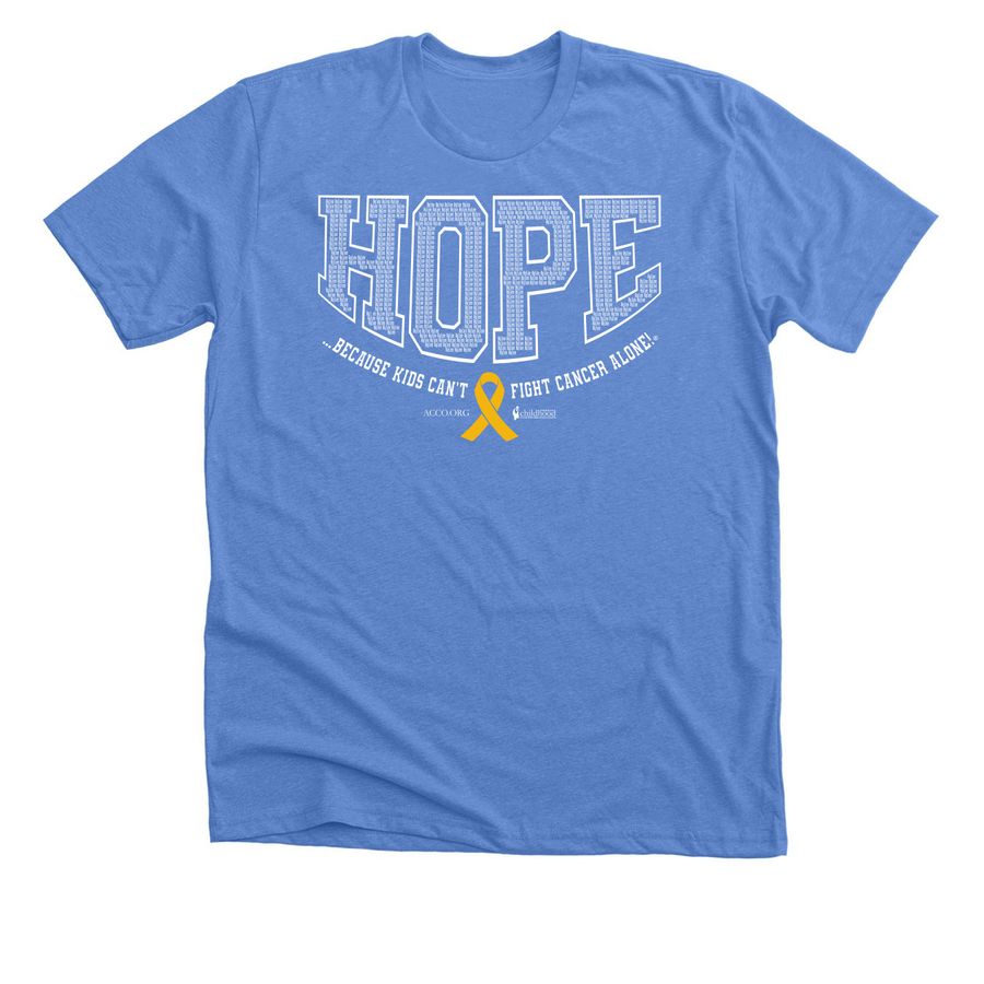 Hope for Rylee&nbsp;, a Heather Columbia Blue Premium Unisex Tee