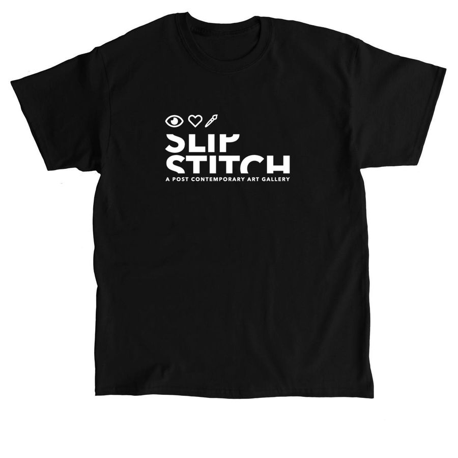 I Love Art, SlipStitch, a Black Classic Unisex Tee
