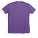 Talbot Goes Purple, a Heather Team Purple Premium Unisex Tee (back-view)
