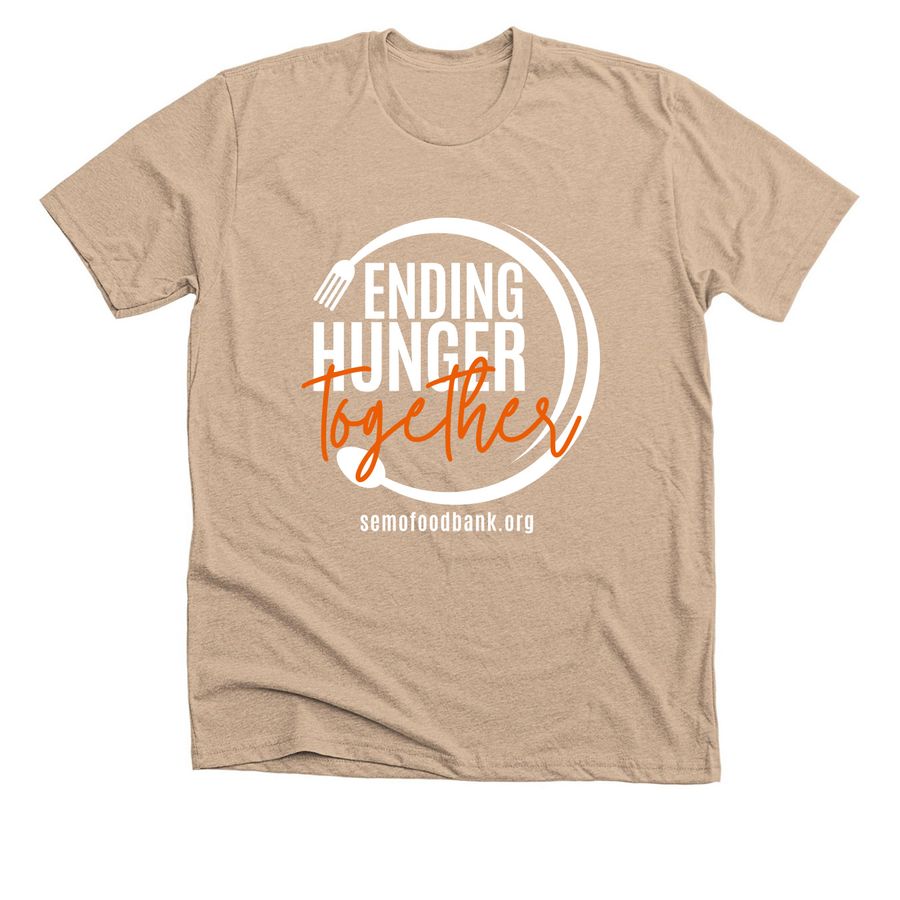 Hunger Action Month, a Heather Tan Premium Unisex Tee
