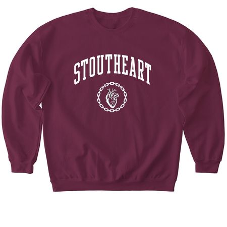 varsity crewneck, a Maroon Softstyle Crewneck Sweatshirt