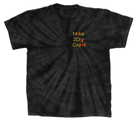 Make 2Day Great 2026 Swag&nbsp;, a Black Classic Tie Dye Tee