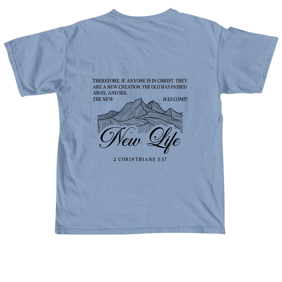 Youth Merch, a Washed Denim Comfort Colors Unisex Tee