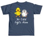 Team Eleanor - Adult and Child, a Midnight Comfort Colors Unisex Tee (back-view)