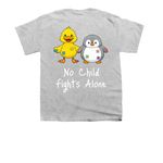 Team Eleanor - Adult and Child, a Sport Grey Youth Unisex Tee (back-view)