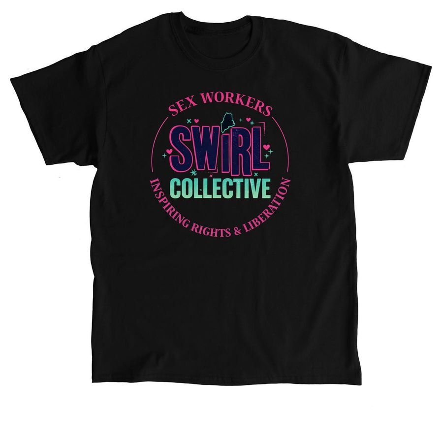 SWIRL Collective, a Black Classic Unisex Tee