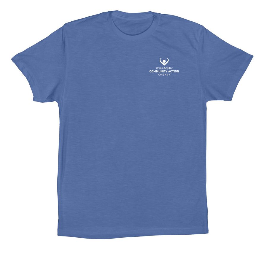 Stability Is A Team Effort, a Columbia Blue Premium Cotton Tee