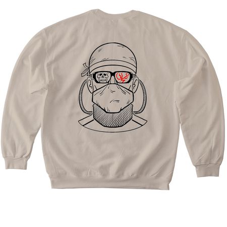 Stroke Awareness Campaign, a Sand Softstyle Crewneck Sweatshirt