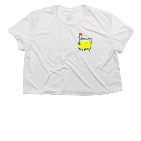 Vaughan Family Reunion 2026, a White Women?s Flowy Cropped Tee
