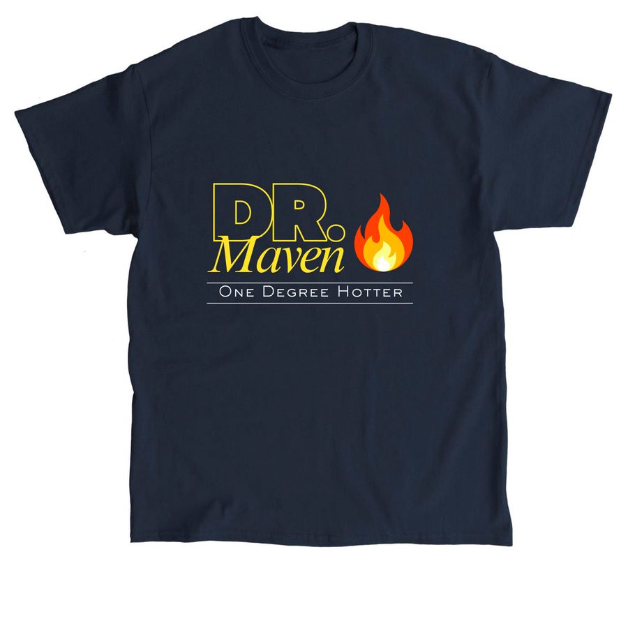 Dr. Maven Regular T, a Navy Classic Unisex Tee