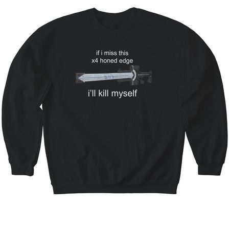 Limited edition, a Black Softstyle Crewneck Sweatshirt