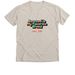 Rescued is my favorite, a Heather Dust Premium V-Neck Tee