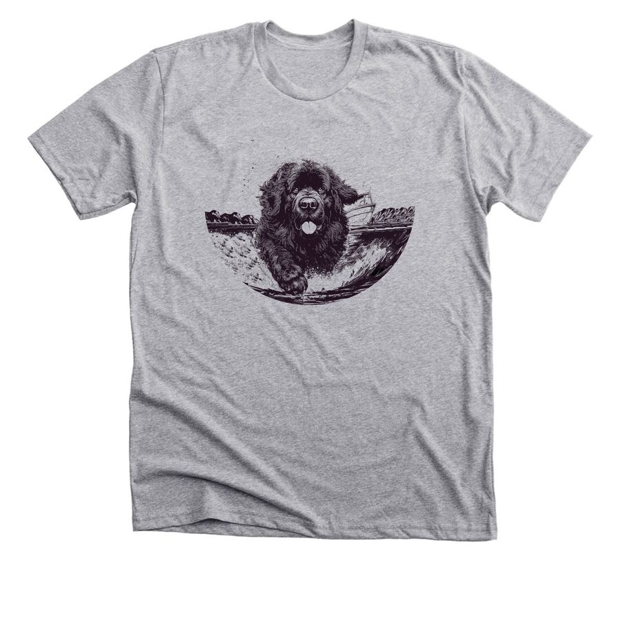 2024 Old West Newfoundland Club Fundraiser&nbsp;, a Athletic Heather Premium Unisex Tee
