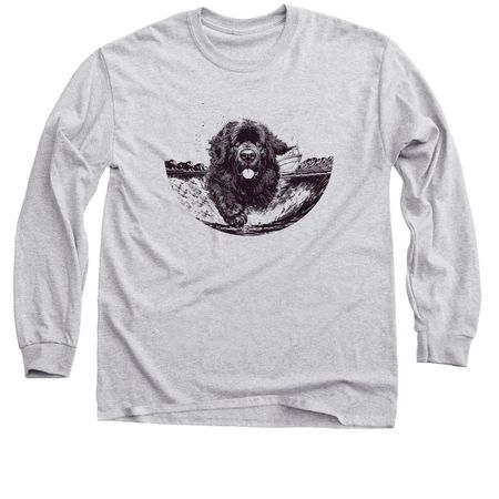 2024 Old West Newfoundland Club Fundraiser&nbsp;, a Sport Grey Classic Long Sleeve Tee