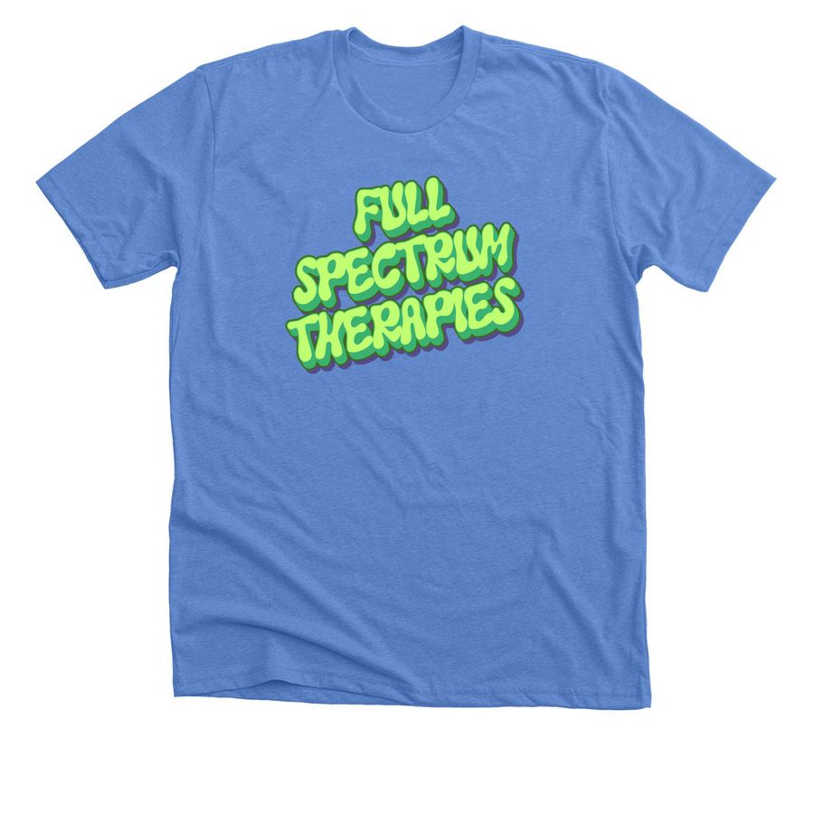 Inclusion Never Goes Extinct, a Heather Columbia Blue Premium Unisex Tee