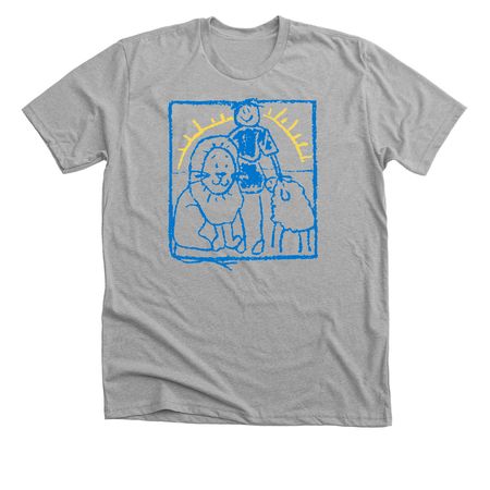 Youth Ministries, a Athletic Heather Premium Unisex Tee