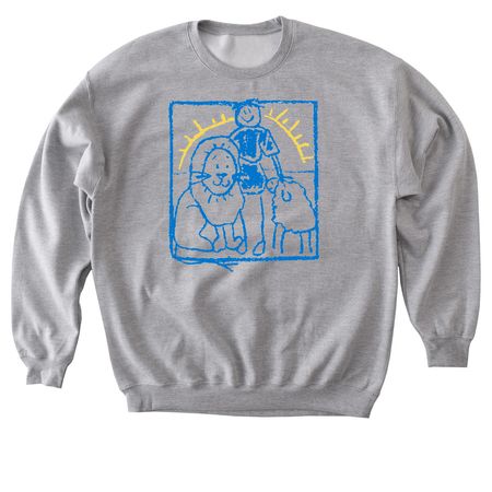 Youth Ministries, a Sport Grey Softstyle Crewneck Sweatshirt