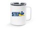 STEP UP Travel Mug, a White Stainless Steel Travel Mug