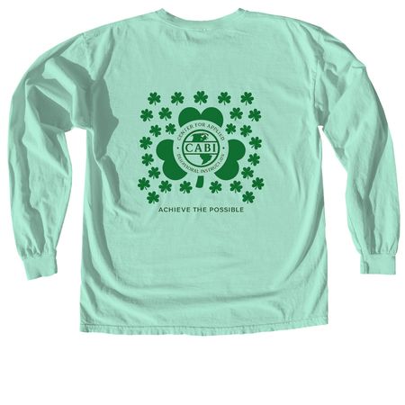 St Patrick's Days Fundraiser, a Island Reef Comfort Colors Long Sleeve Tee